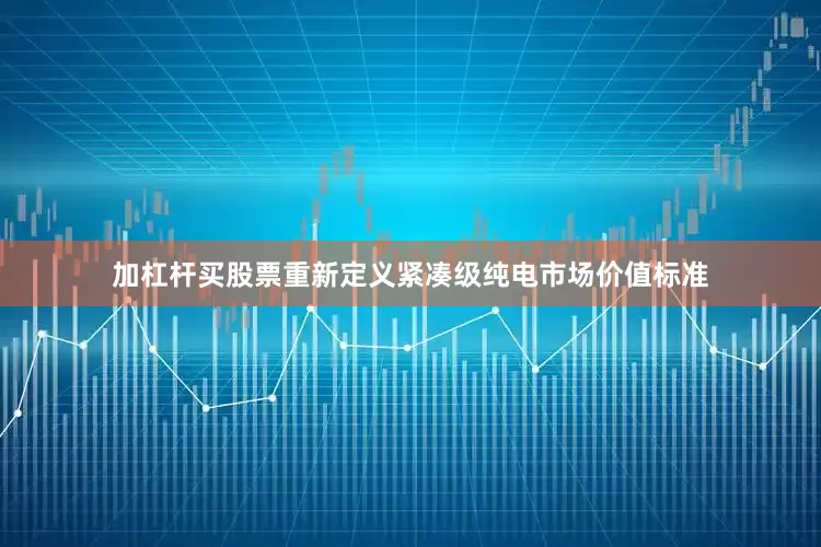 加杠杆买股票重新定义紧凑级纯电市场价值标准